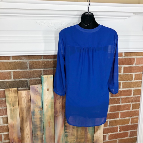 Maternity Blouse with Inner Tank Top - Picture 3 of 5